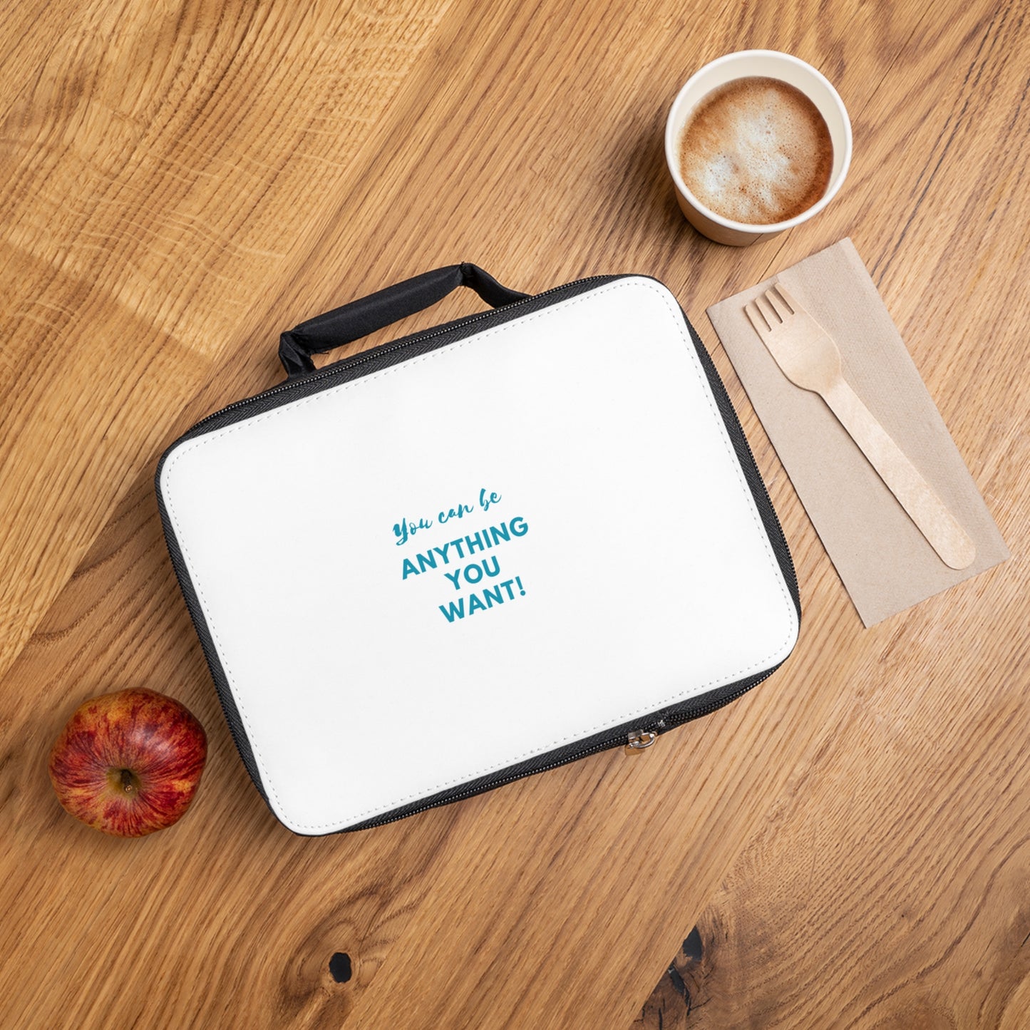 The lunch bag infused with just the right dose of motivation!