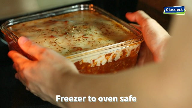 Glasslock Oven and Microwave Safe Glass Food Storage Containers 28 Piece Set